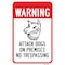 Signmission Safety Sign, 12 in Height, Aluminum, 24681 A-1218-24681 - alternate 1